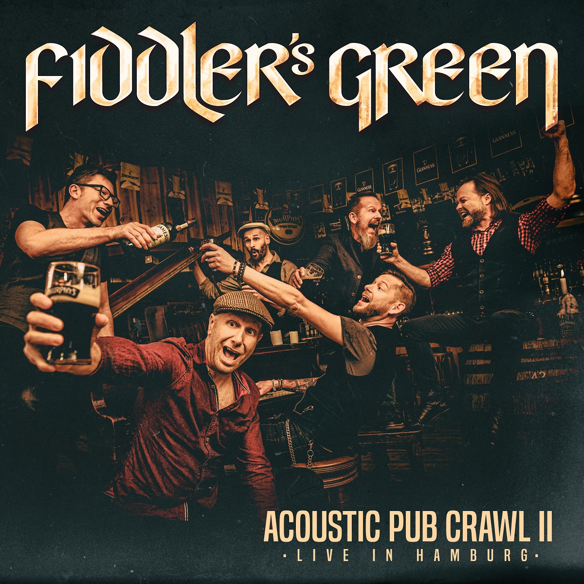 Fiddlers Green veröffentlichen "Acoustic Pub Crawl II Live in Hamburg