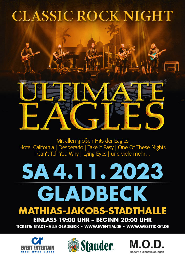ULTIMATE EAGLES Stadthalle Gladbeck (darkstars.de EventTipp)