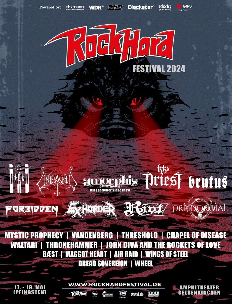 Rock Hard Festival 2024 Amphitheater Gelsenkirchen. (darkstars.de